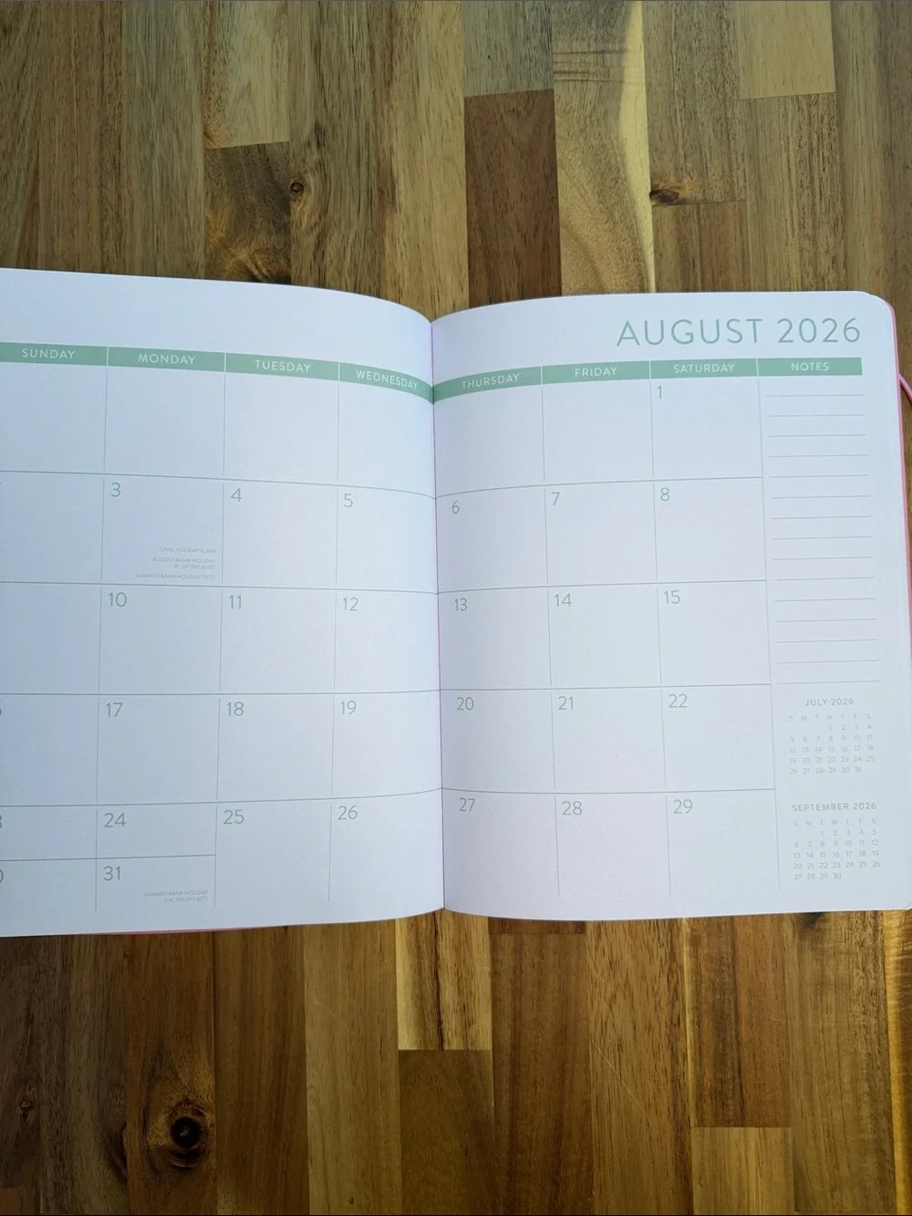 NWT Orange Circle Studio 17-Month Monthly Planner